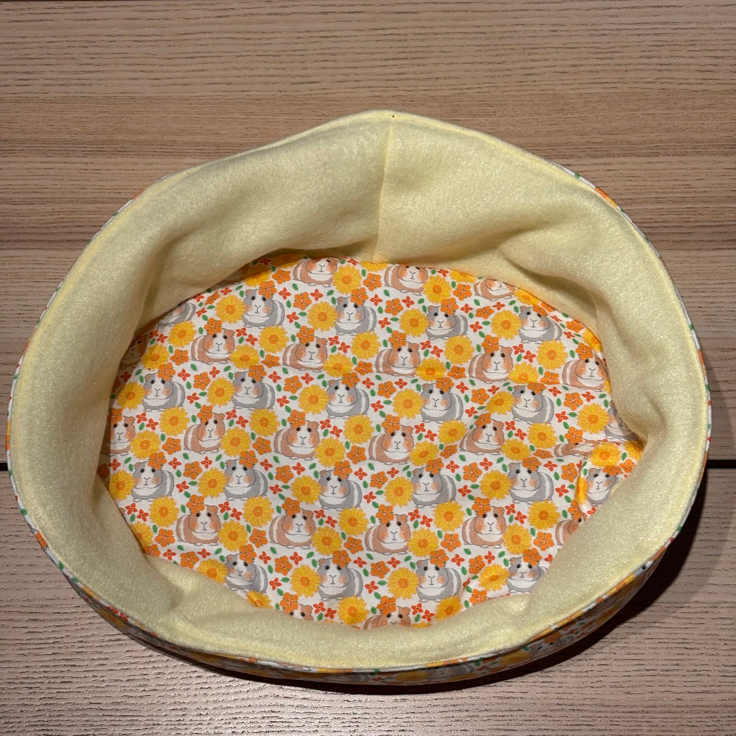 Kuschelkörbchen Meerschweine Blumen