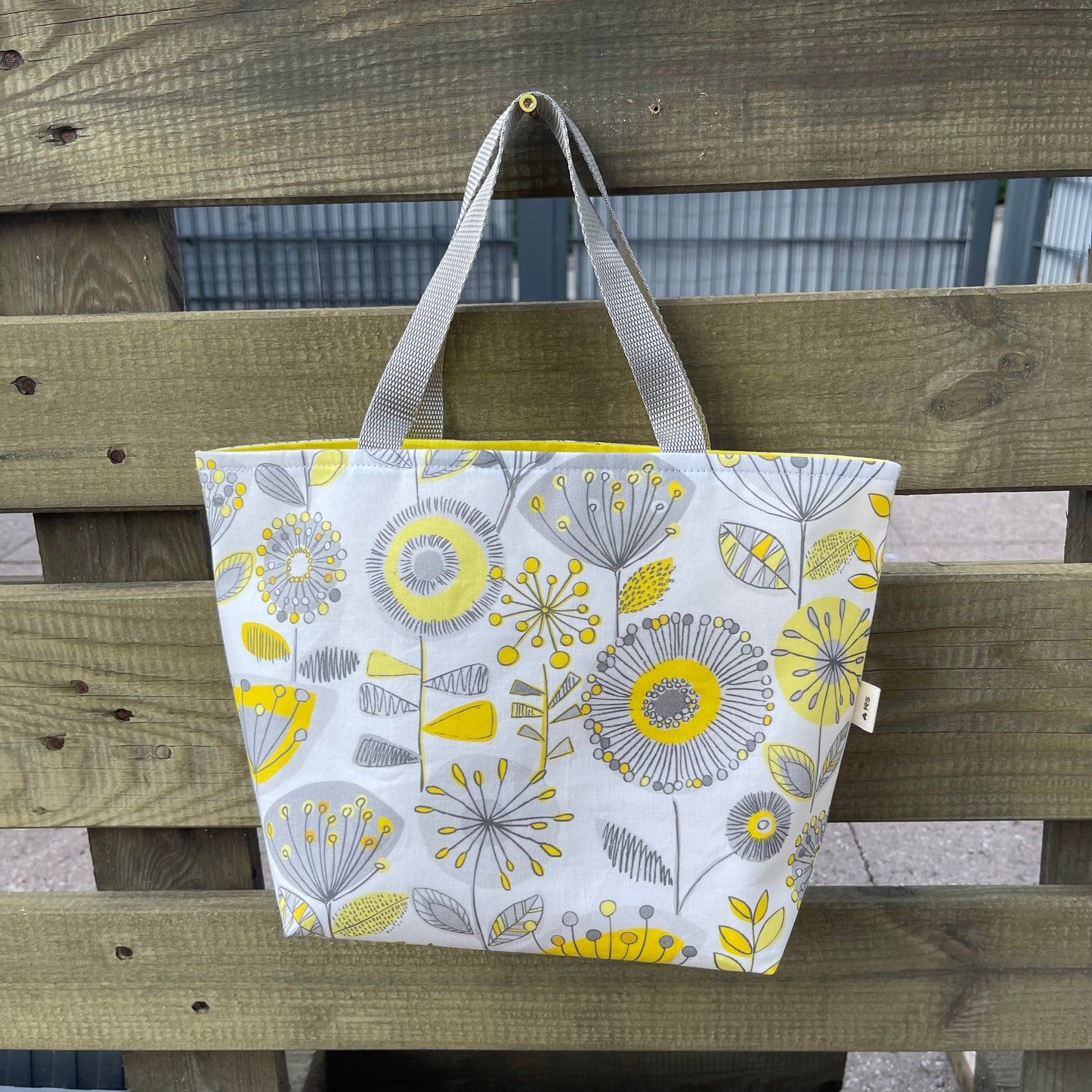 Lieblingstasche Wildblumen Retro
