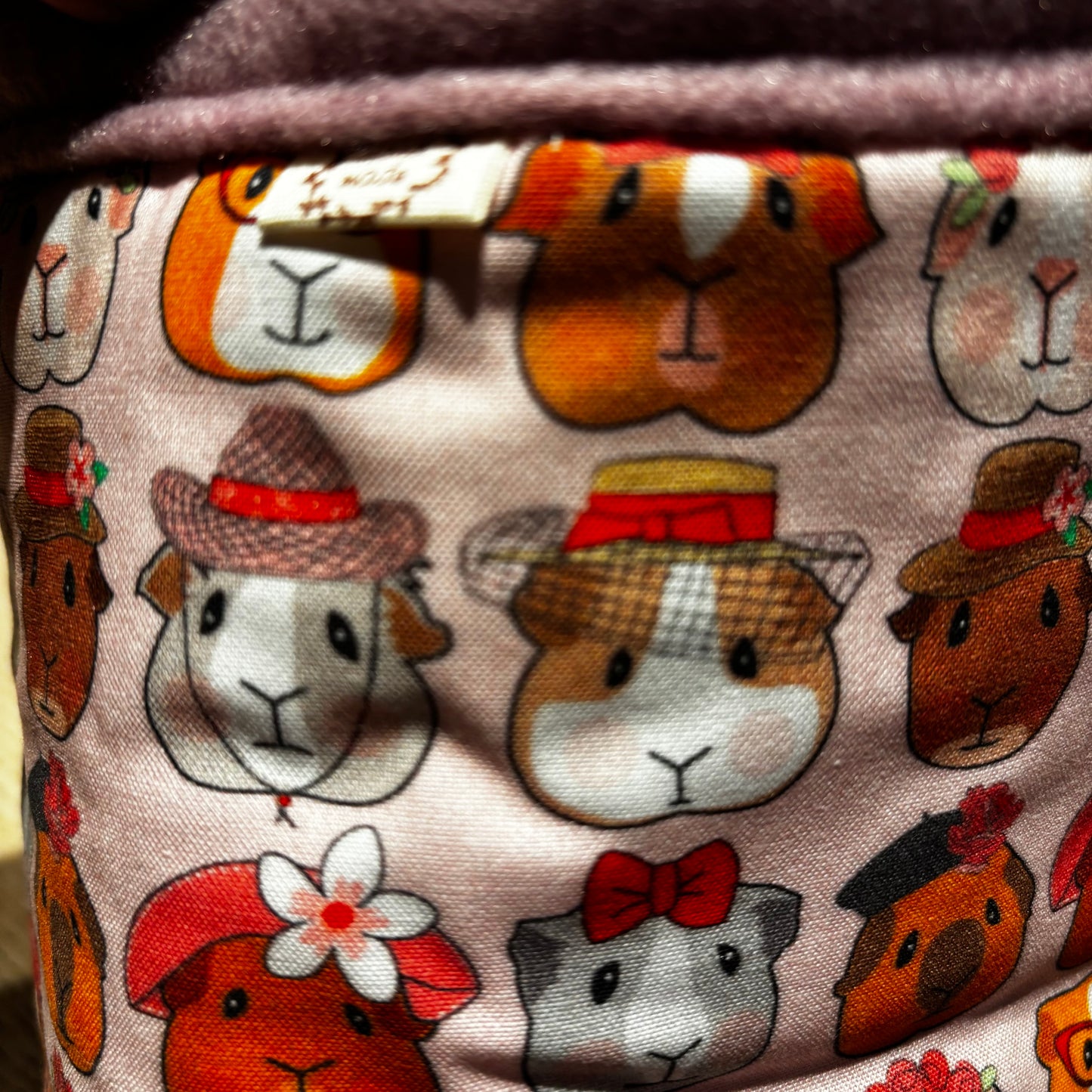 Kuschelrolle Meerschweinche Köpfe