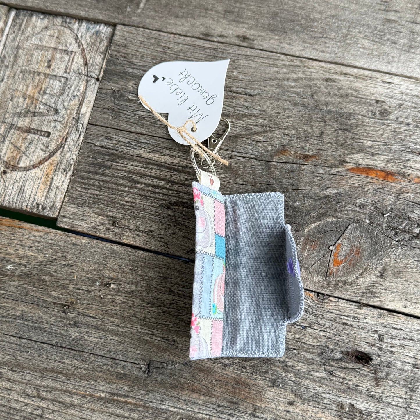 Schlüsselanhänger Meerschweine Patchwork