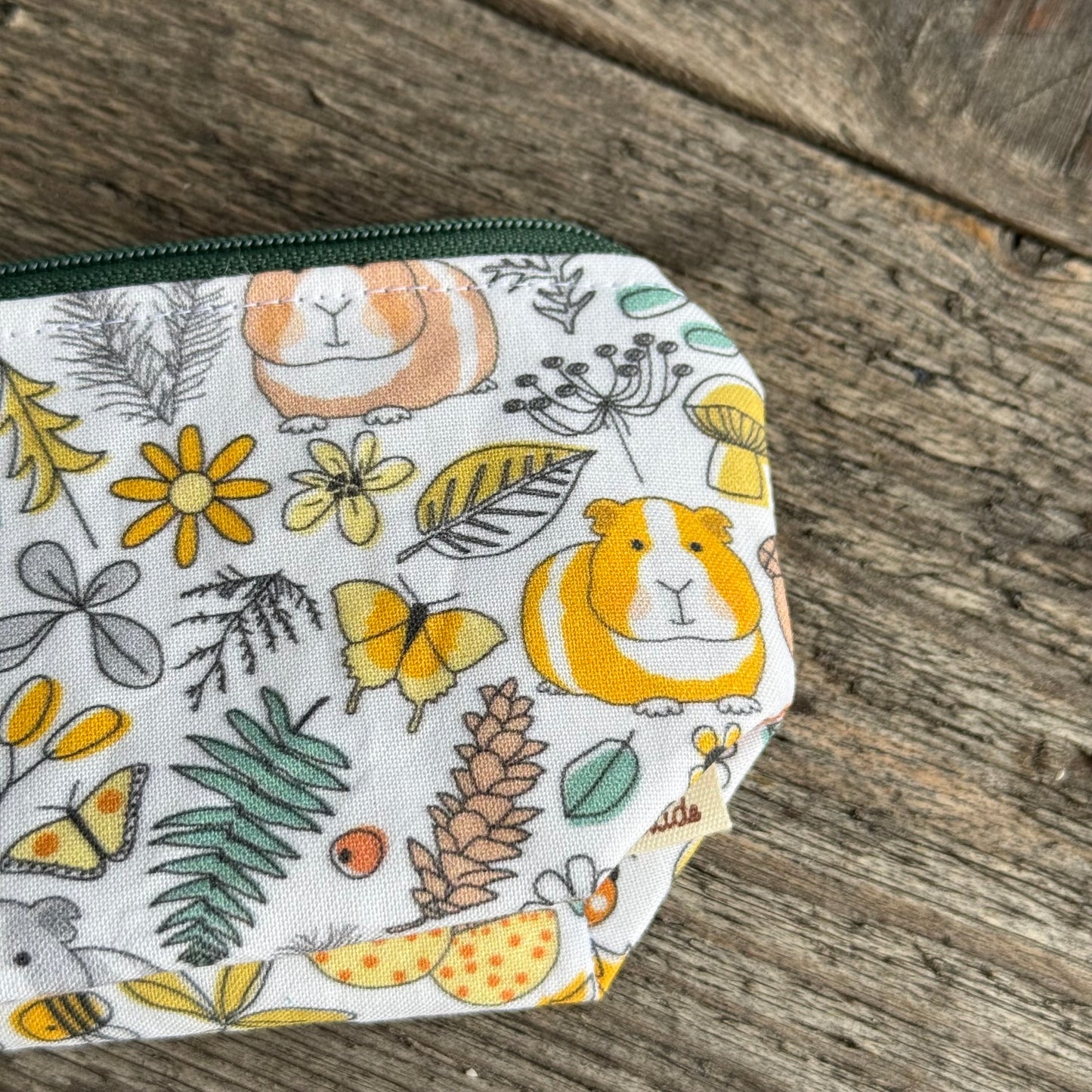 Täschchen mit Reißverschluss Meerschwein Herbst