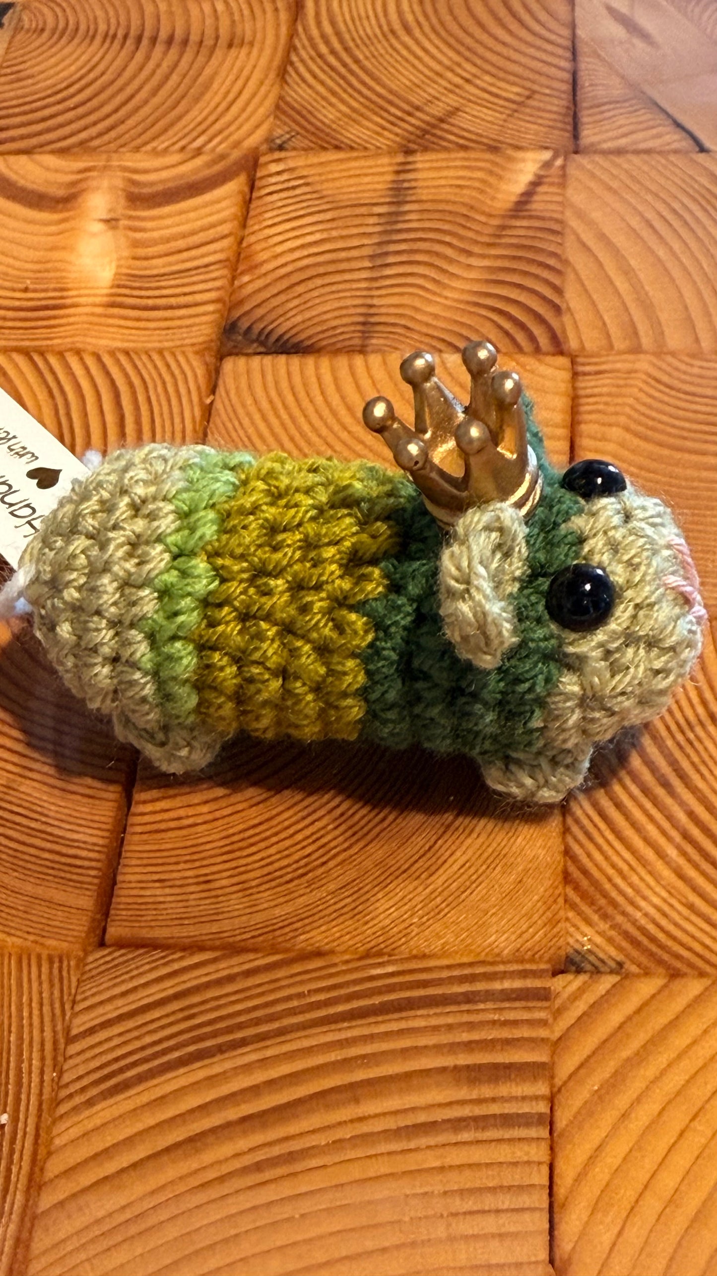 Gehäkeltes Meerschweinchen Froschkönig | Amigurumi Handarbeit