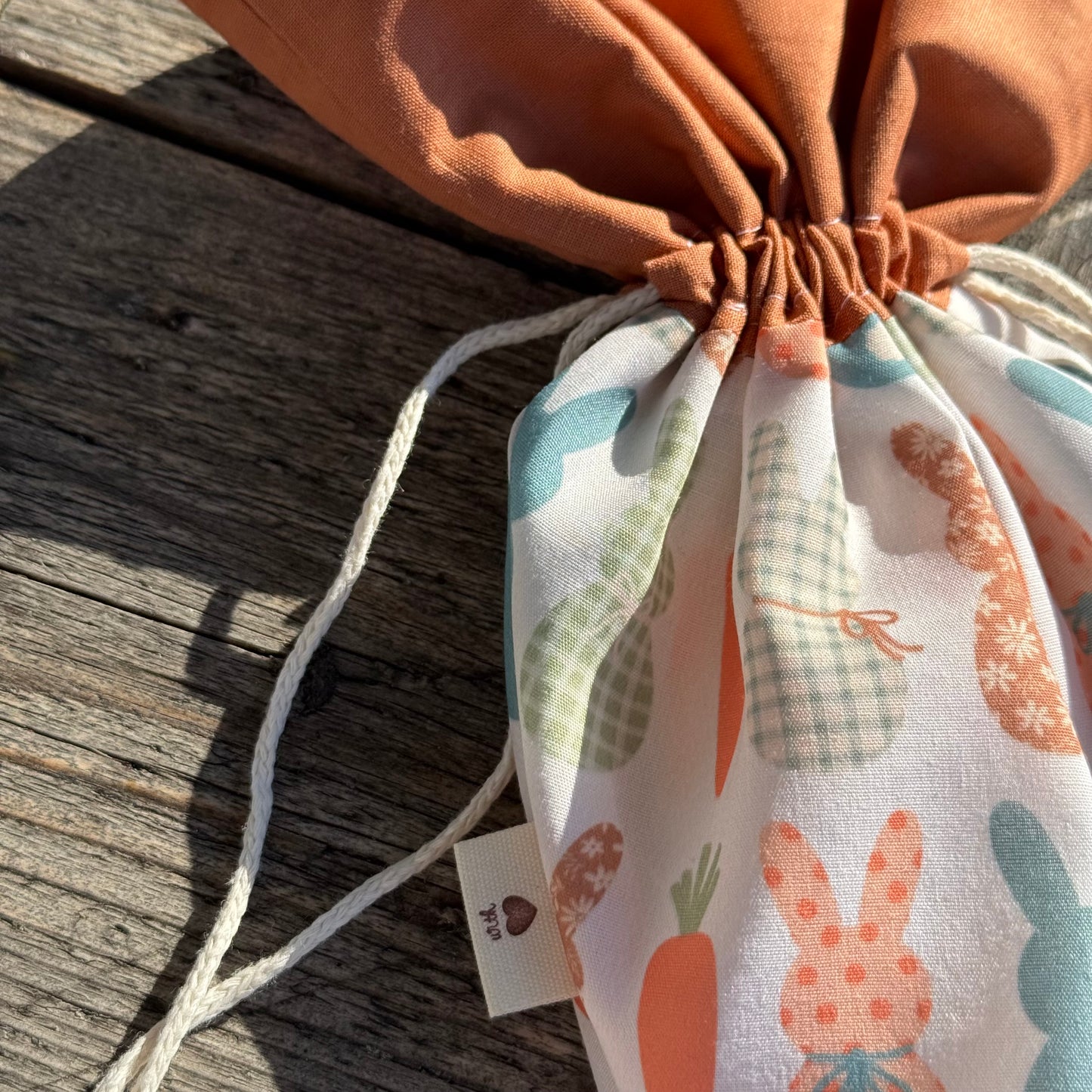 Karottenbeutel orange Karotten-Hase-Mix