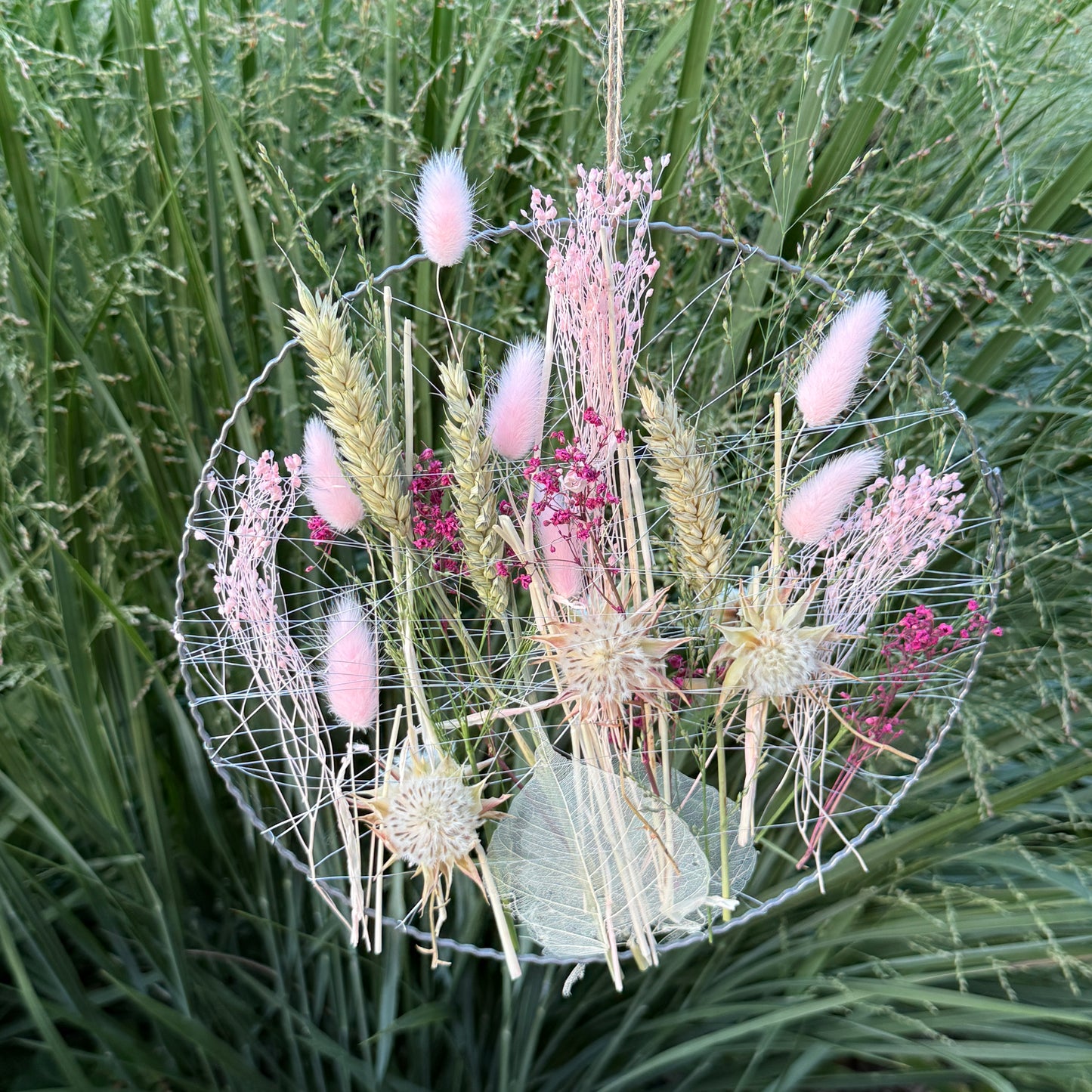Traumfänger 25cm rosa