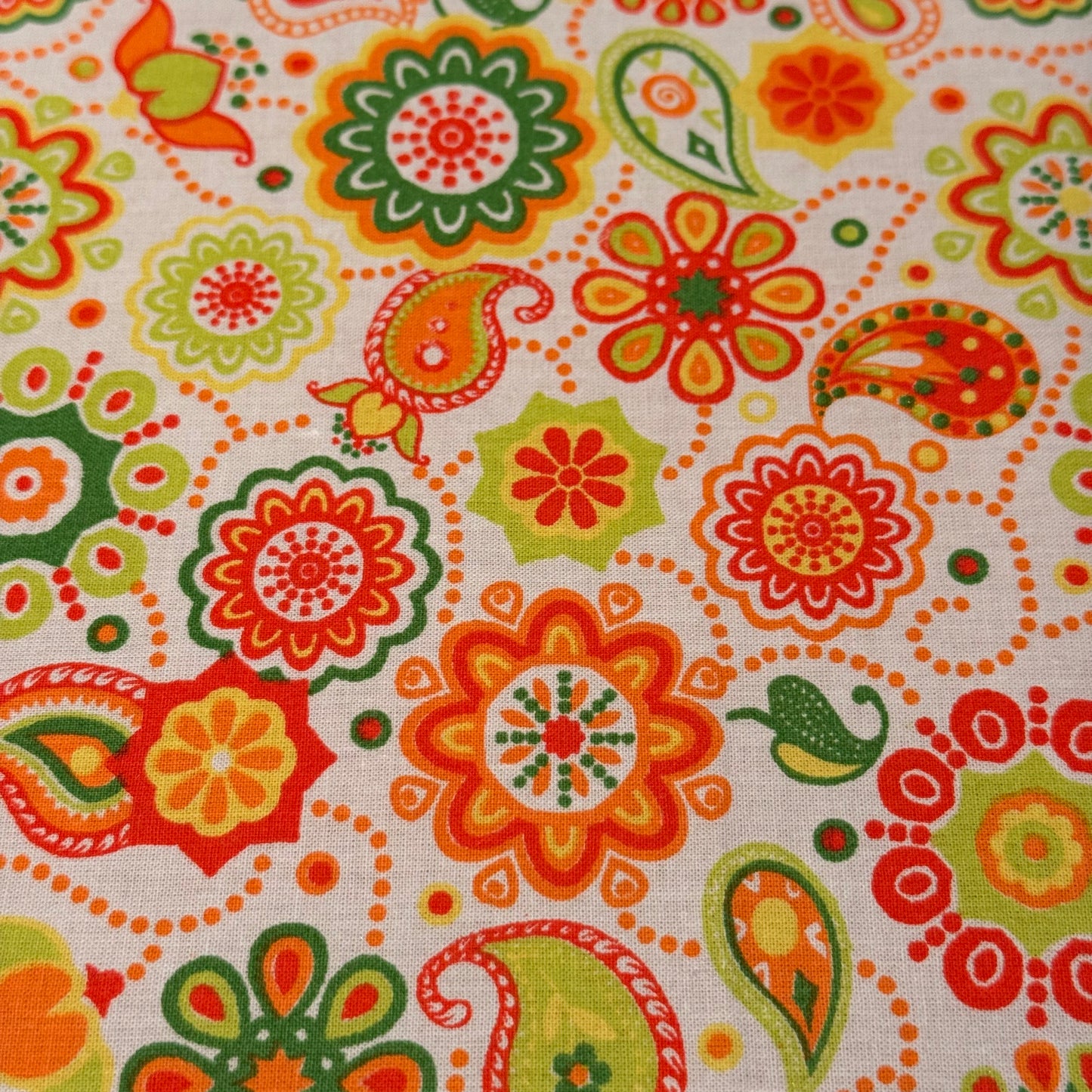 Hängematte Mandala orange-orange