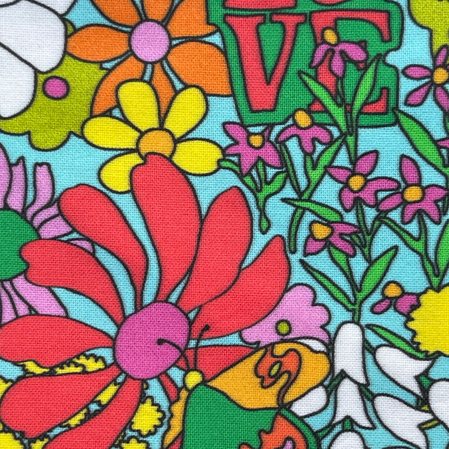 Täschchen mit Reißverschluss Blumenwiese