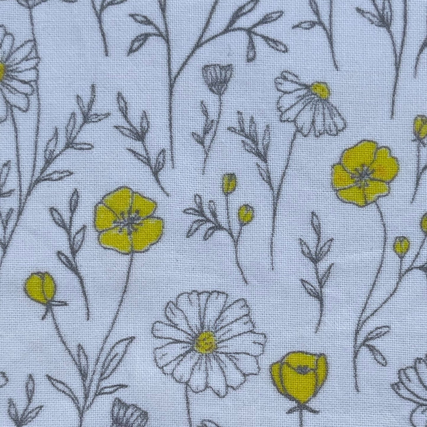 Täschchen mit Druckknopf Blümchen