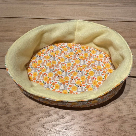 Kuschelkörbchen Meerschweine Blumen