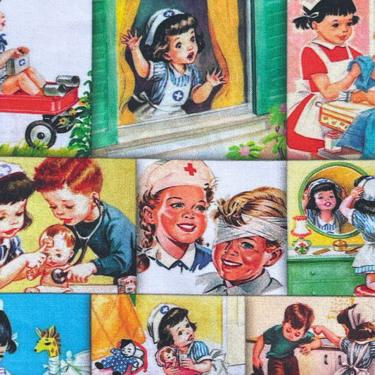 Täschchen mit Druckknopf Retro