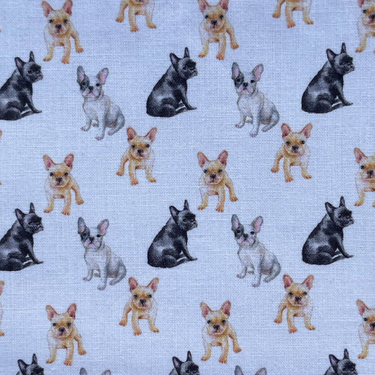 Täschchen mit Reißverschluss Bulldogge