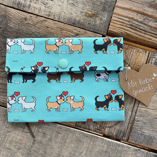 Täschchen mit Druckknopf Chihuahua