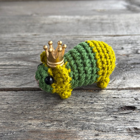 Quaak, Schweinefroschkönig dunkelgrün-gelbgrün