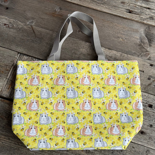 Lieblingstasche Meerschweine Bienen