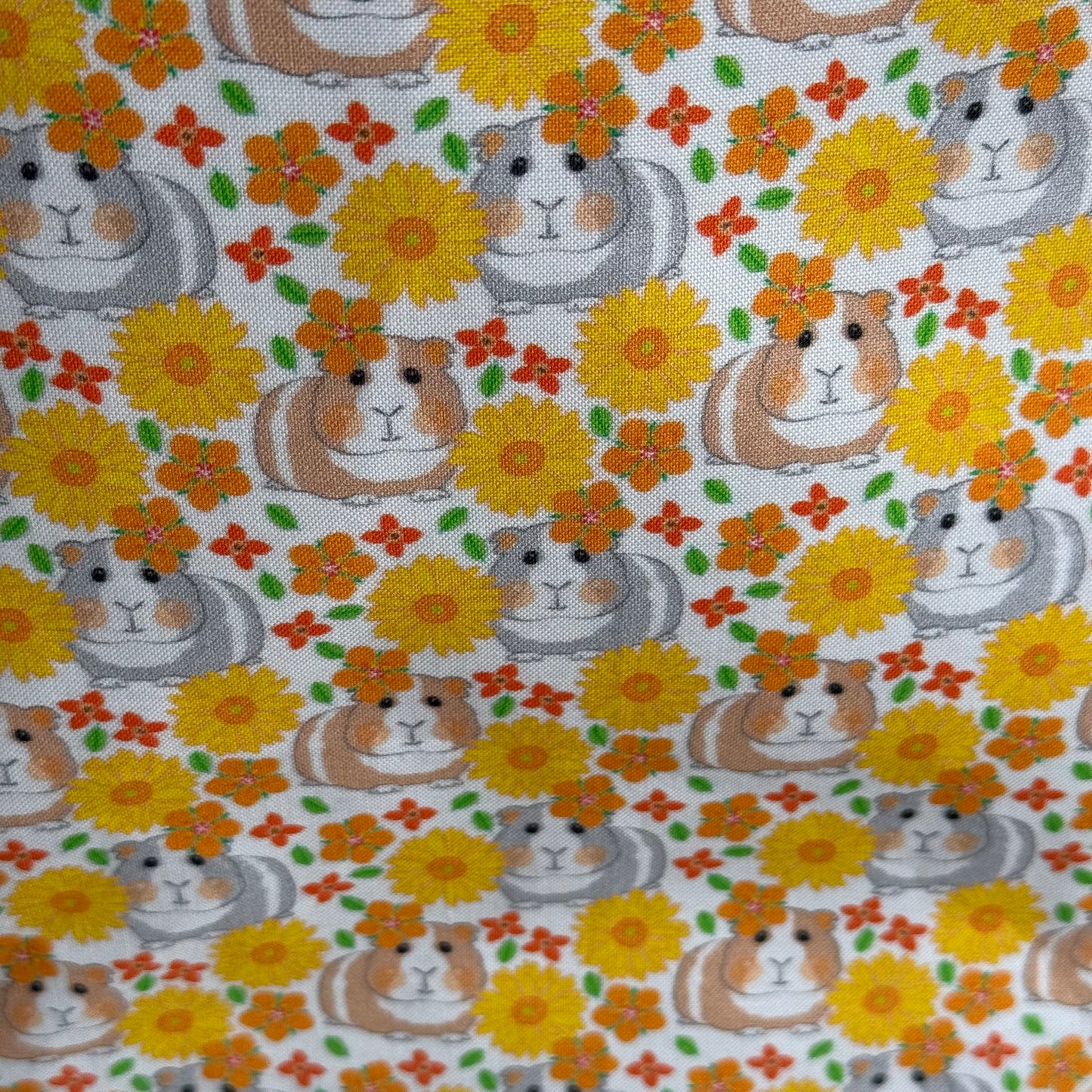 Lieblingstasche Meerschweine Blumen