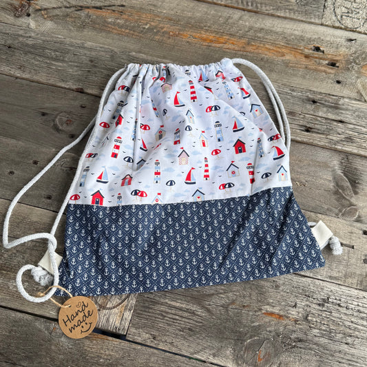 Rucksack Motiv Schiff Ahoi