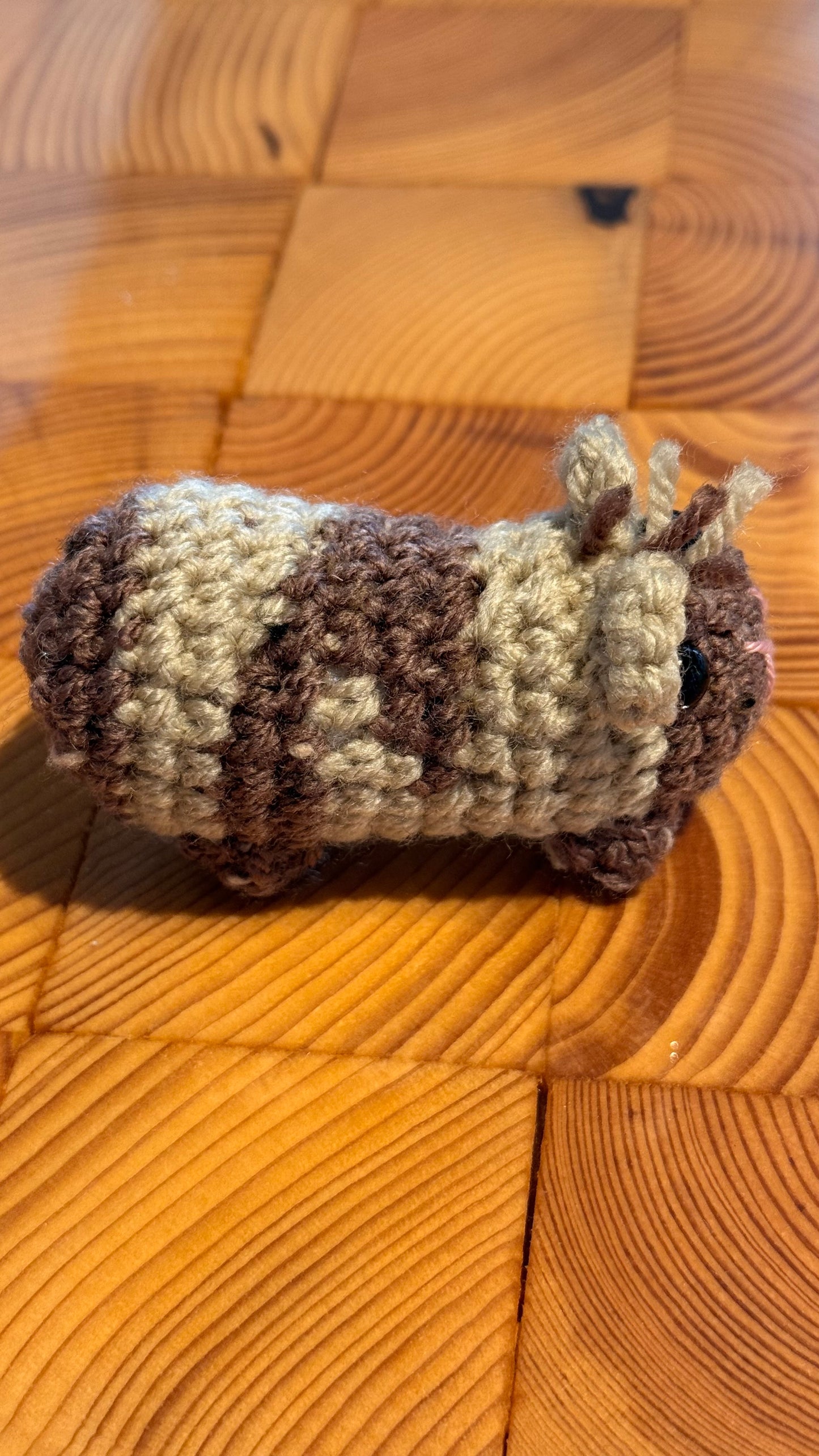 Gehäkeltes Meerschweinchen beige-braun  | Amigurumi Handarbeit