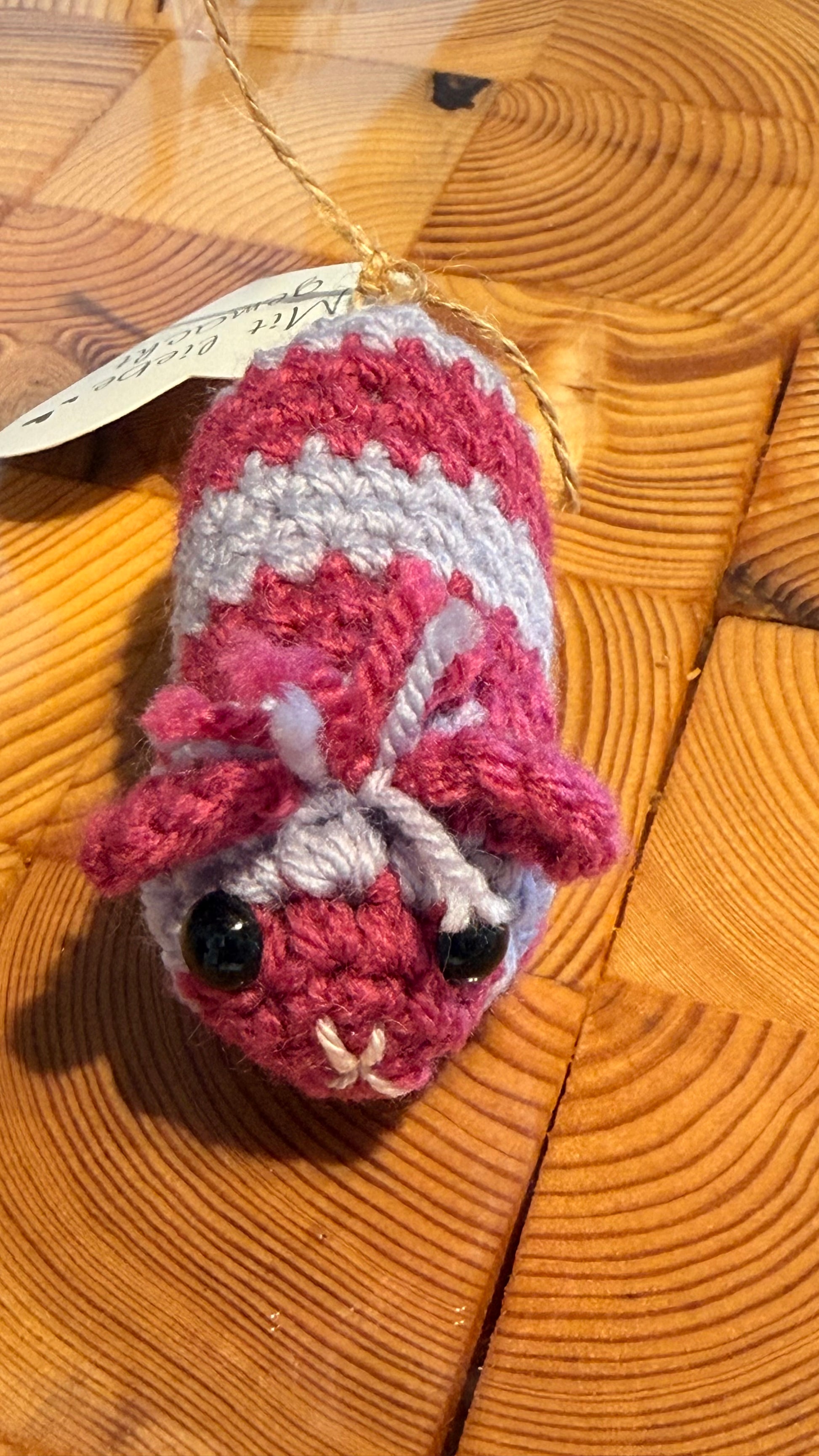 Gehäkeltes Meerschweinchenpink-lila – Liebevolles Amigurumi aus Handarbeit
