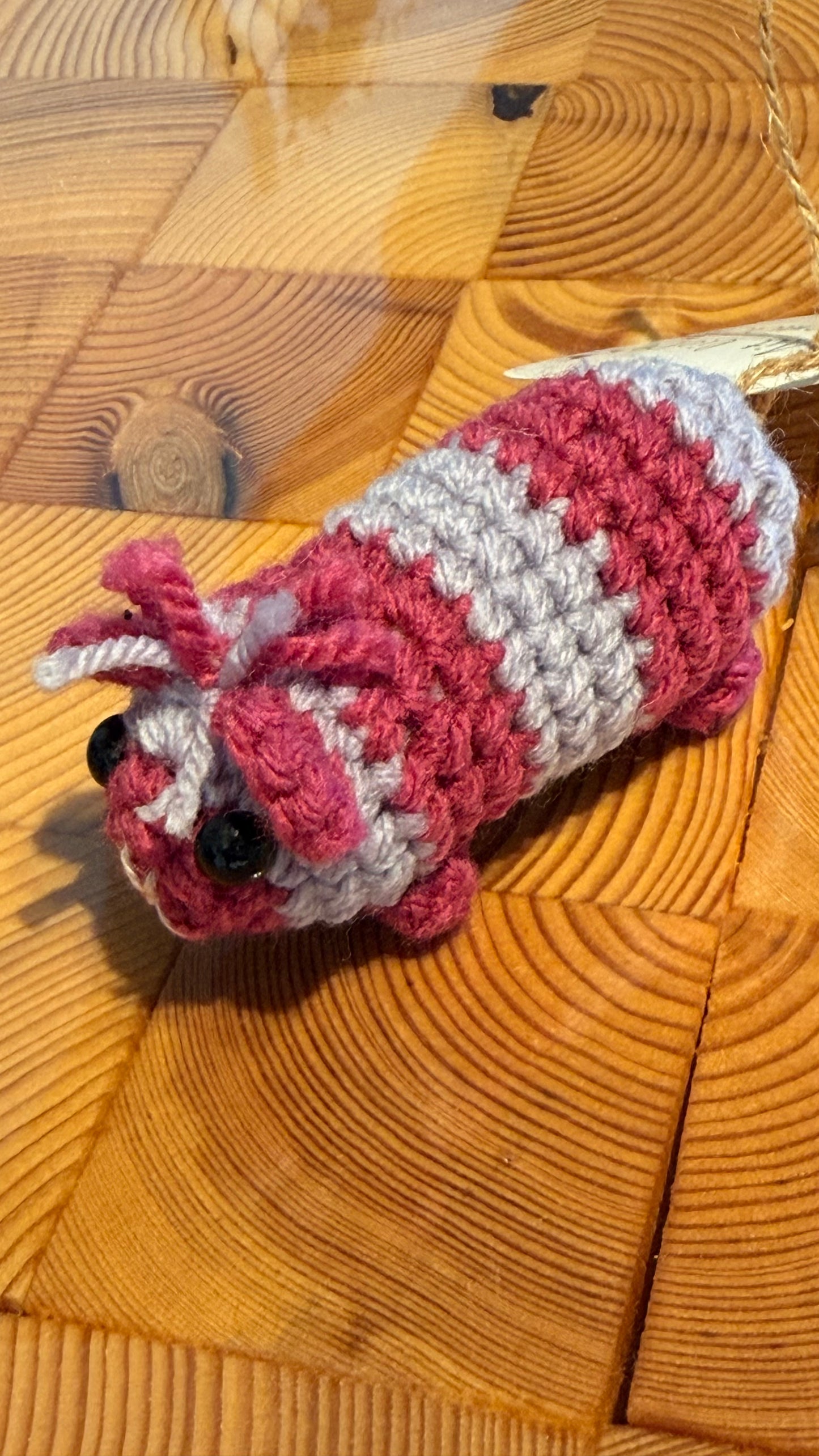 Gehäkeltes Meerschweinchenpink-lila – Liebevolles Amigurumi aus Handarbeit