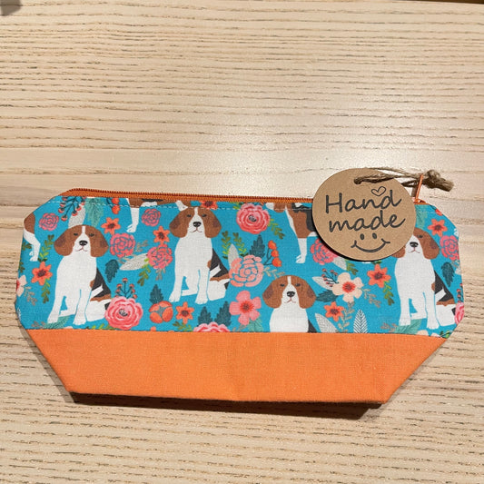 Täschchen mit Reißverschluss Beagle