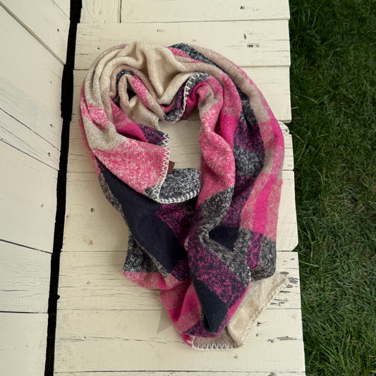 Schal Nina Fuchsia