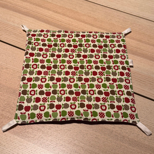 Hängematte Retro Äpfel klein- weinrot