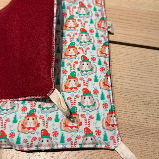 Hängematte Meerschwein Elf -weinrot