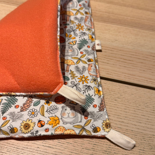 Hängematte Meerschwein Herbst -orange