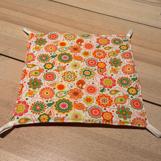 Hängematte Mandala orange-orange