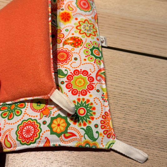 Hängematte Mandala orange-orange