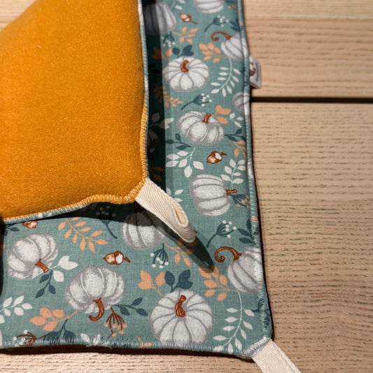 Hängematte Kürbis türkis-gelb