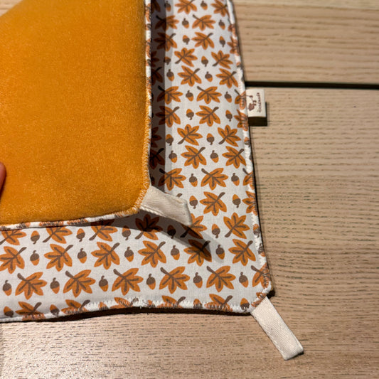 Hängematte Blätter & Eicheln -gelb