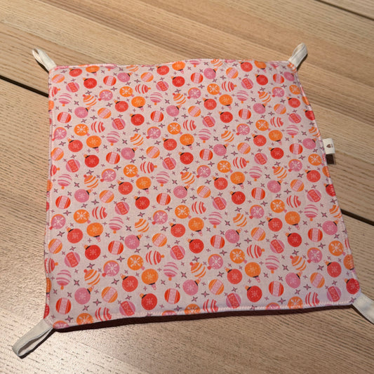 Hängematte Kugeln pink-orange-orange