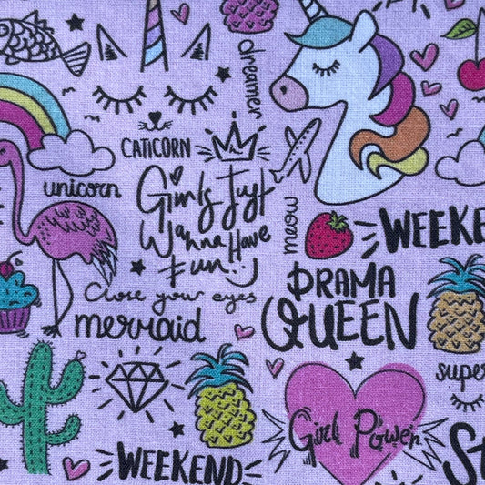 Täschchen mit Reißverschluss Einhorn