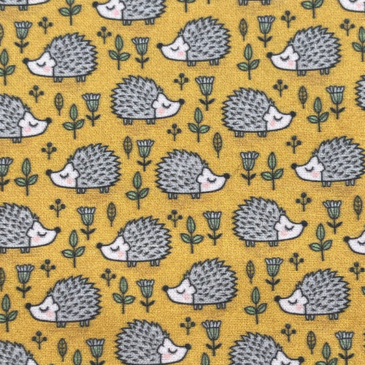 Täschchen mit Druckknopf Igel